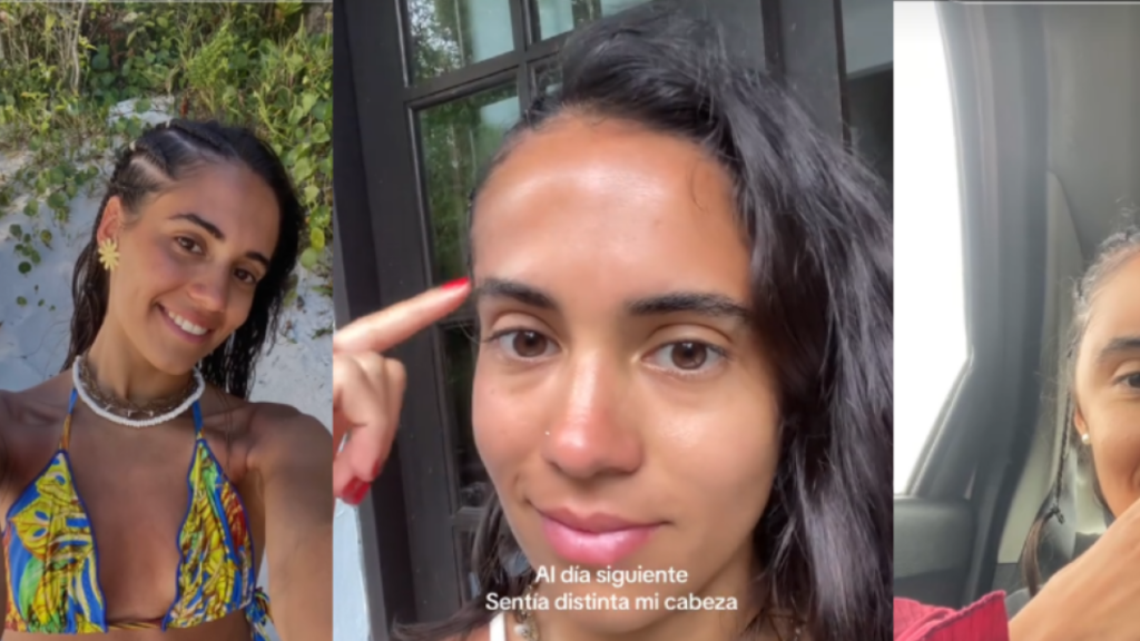 Mujer se hizo trenzas en la playa y notó una protuberancia en su rostro: esto descubrió