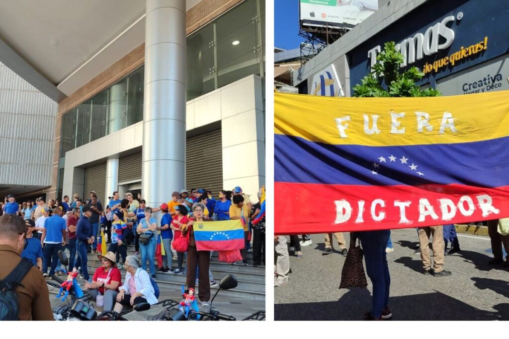 Oposición ratifica puntos de concentración en Caracas