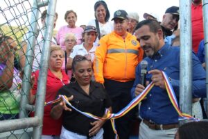 Rehabilitada cancha de usos múltiples de la EBI Guaicoto