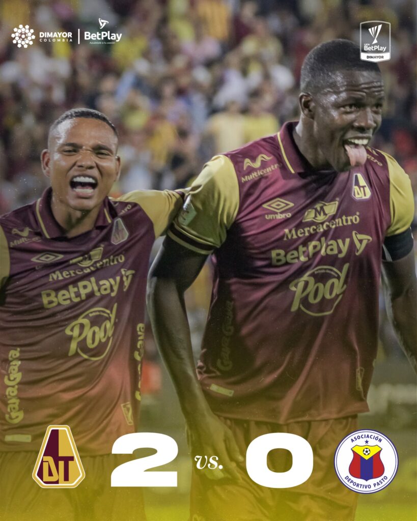 Triunfo sólido: Deportes Tolima comienza invicto el Torneo Apertura.