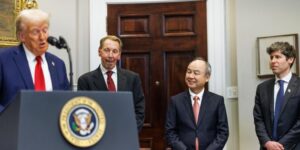 Trump anuncia inversiones de 500.000 millones en inteligencia artificial