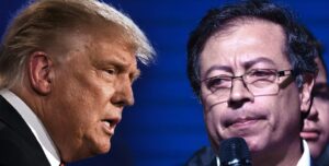 Trump dice que inmigrantes deportados a Colombia son narcos y justifica esposarlos: “¿Quién quiere ser el piloto de ese avión?” - AlbertoNews
