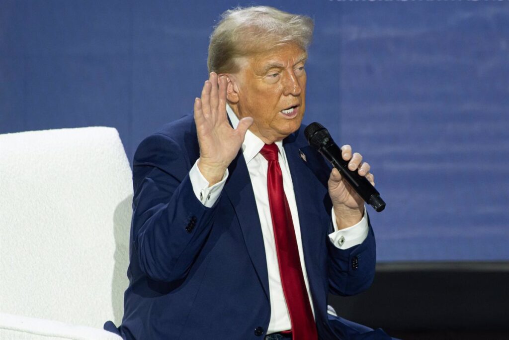 Trump no descarta recurrir al Ejército para controlar Groenlandia o el canal de Panamá