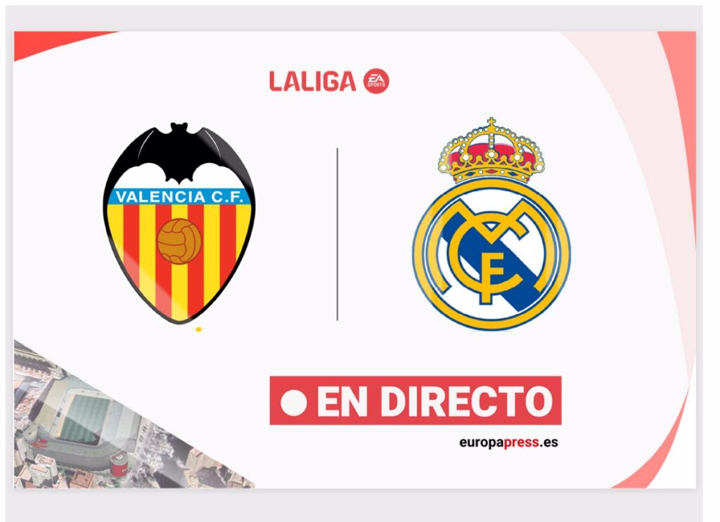 Valencia - Real Madrid | En directo: resumen, goles y resultado hoy