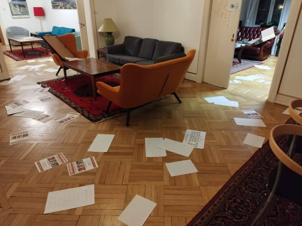Vandalizaron sede diplomática de Venezuela en Noruega