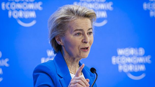 Von der Leyen aboga por estrechar lazos con EE. UU. y avanzar en la transición energética