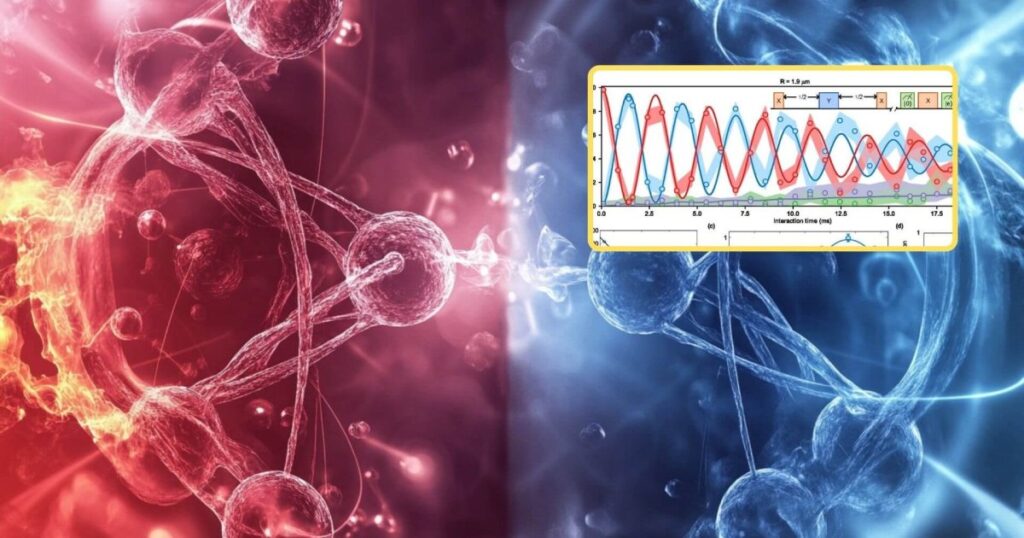 científicos logran por primera vez manipular moléculas ultrafrías para crear estados entrelazados con precisión sin precedentes, mediante el uso de pinzas ópticas