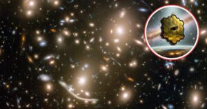 descubren 44 estrellas individuales gracias al efecto de lente gravitacional en el Arco del Dragón