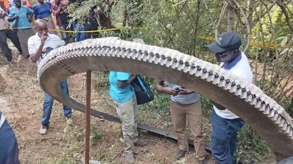 un fragmento de basura espacial de 500 kilos se estrelló en Kenia