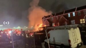 una avioneta se estrelló en Filadelfia