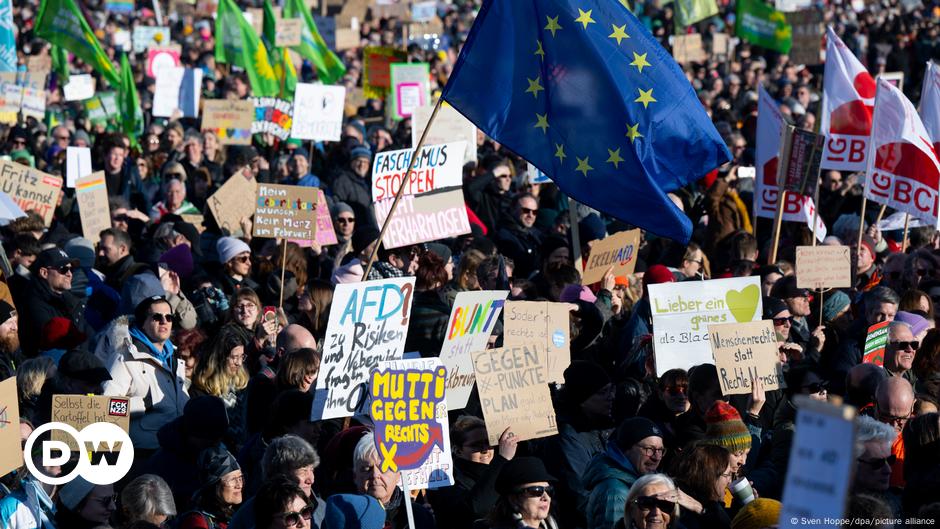 200.000 personas marchan contra la ultraderecha – DW – 08/02/2025
