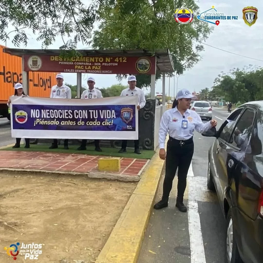 CICPC realizó campaña "No negocies con tu vida"
