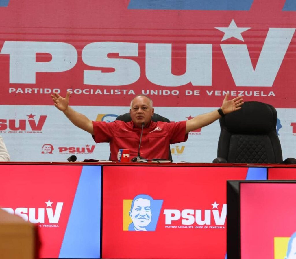 Cabello advierte a quienes hagan campaña electoral adelantada en el Psuv: No serán candidatos a nada