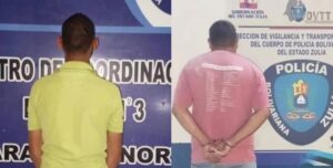 Capturan a dos sujetos solicitados en Maracaibo