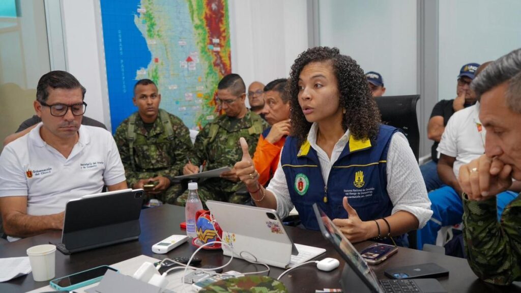 'Chocó se encuentra en un nivel crítico demasiado alto': gobernadora sobre crisis humanitaria