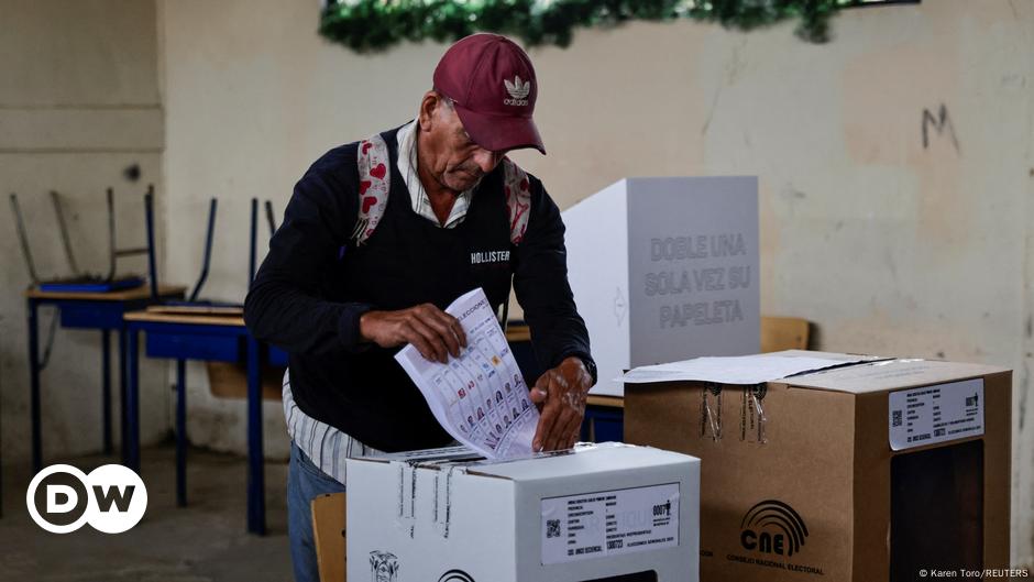 Comienzan las elecciones presidenciales en Ecuador – DW – 09/02/2025