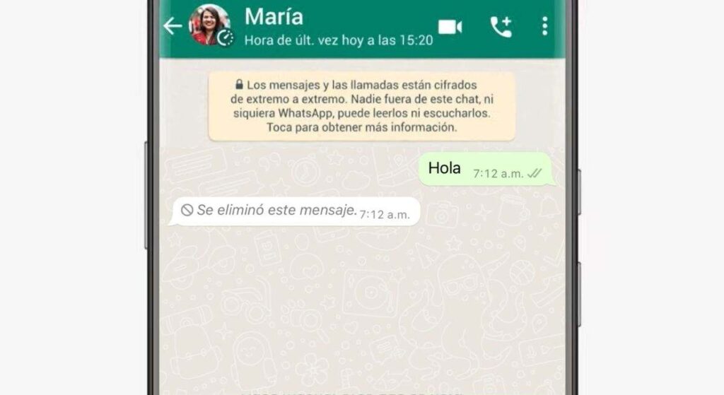 Cómo saber lo que decía un mensaje de WhatsApp eliminado