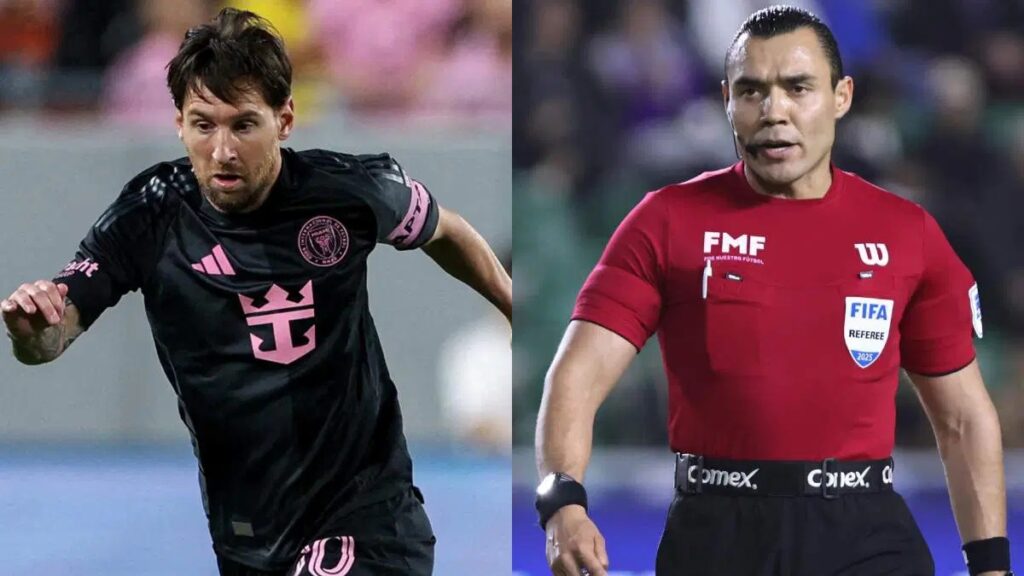 Concacaf impone sanción contra un árbitro por pedirle un autógrafo a Messi - AlbertoNews