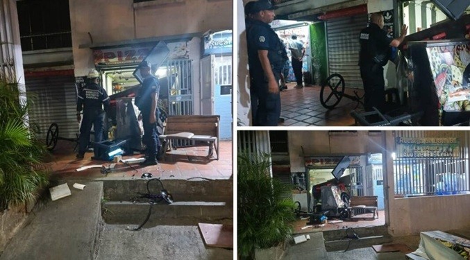 Deflagración de bombona de gas en una pizzería deja dos heridos