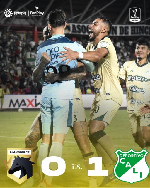 Deportivo Cali triunfa en Villavicencio con una gran actuación de su arquero.