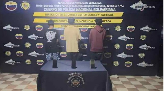 Detienen a tres menores de edad por lanzar sustancia química en liceo de Barinas