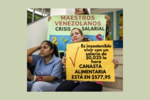 Docentes venezolanos renuncian a cargas completas por salarios insuficientes