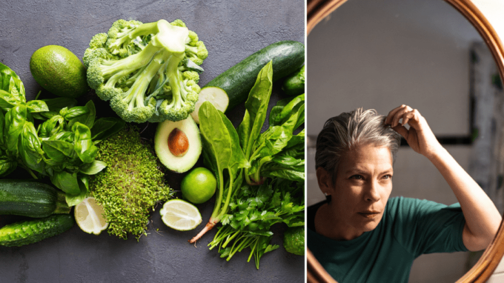 El potente antioxidante que ayudaría a prevenir las canas y los alimentos que lo contienen