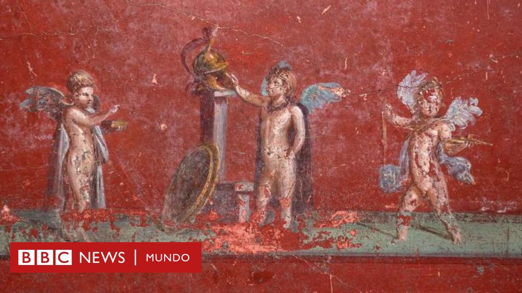 El ritual al dios Dioniso que revelan los nuevos murales descubiertos en Pompeya