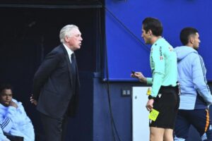 El tremendo enfado de Ancelotti con Munuera Montero