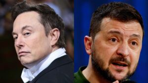 Elon Musk acusó a Volodimir Zelenski de asesinar a un periodista