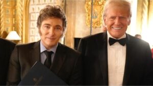 En medio del escándalo de $LIBRA, Donald Trump posteó una frase de Javier Milei