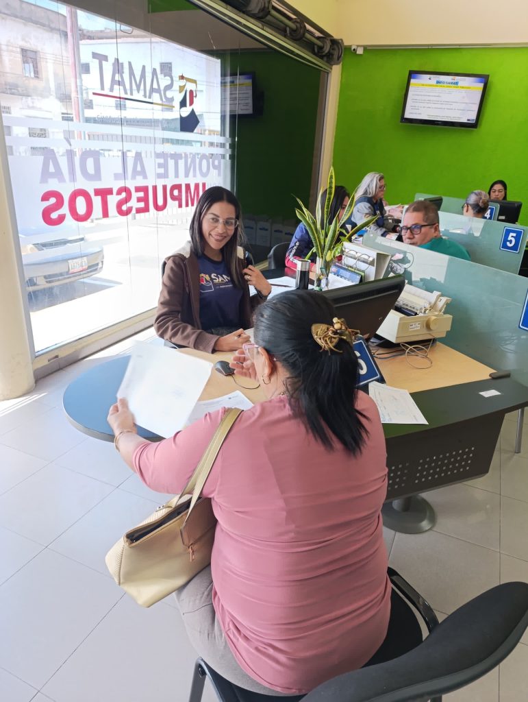 Equipo del Samat realiza jornadas de atención a los contribuyentes | Diario El Luchador