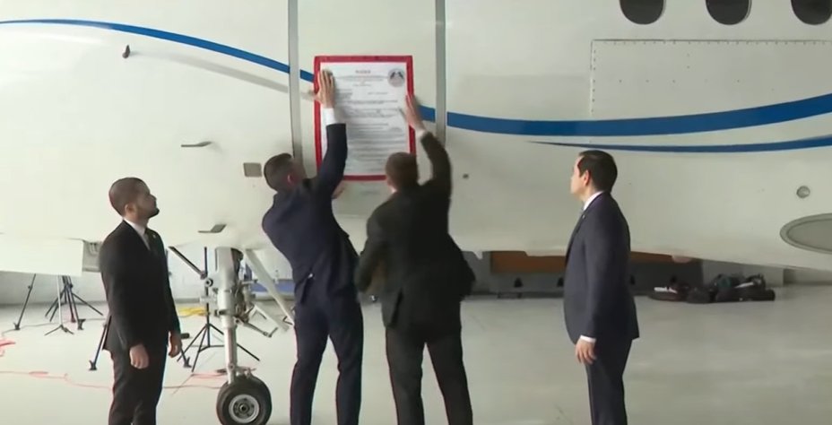 Estados Unidos confisca avión venezolano incautado en 2024 en República Dominicana 