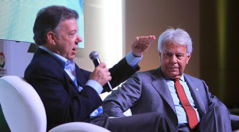 Expresidentes Juan Manuel Santos y Felipe González se reunieron con Edmundo González: "Nos contó cómo la dictadura lo está chantajeando, de forma vil y mezquina, con la detención de su yerno" - AlbertoNews