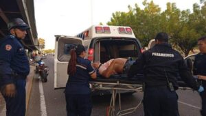 Fallece el hombre que se lanzó desde el elevado de Delicias