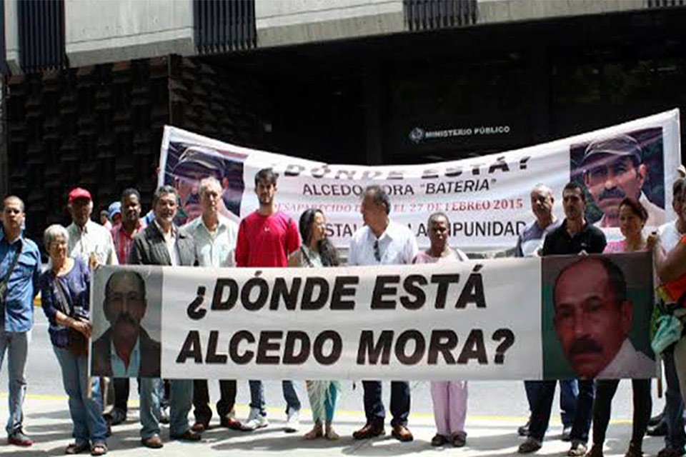 Familiares de Alcedo Mora exigen su aparición a 10 años de su arresto arbitrario