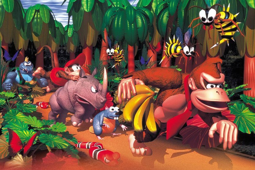 Ha cumplido 30 años y sigue siendo una de las aventuras de plataformas más memorables de la historia de Nintendo. Juega a Donkey Kong Country en Nintendo Switch Online