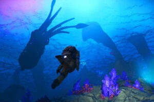 Hay un arma en No Man's Sky que vuelve tan loquísimas a las físicas del agua que puedes provocar pequeños tsunamis