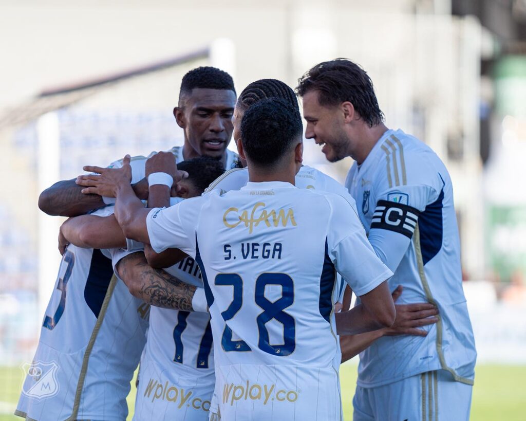 Leonardo Castro marca y le da los tres puntos a Millonarios.