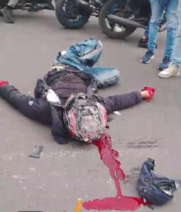 MOTOCICLISTA MUERTO EN AV AMERICAS