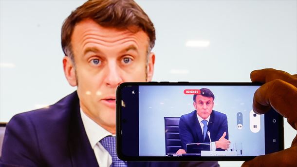 Macron convoca en París a los líderes europeos para discutir sobre la guerra en Ucrania