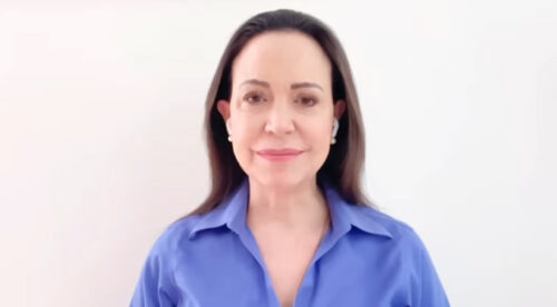 María Corina Machado denunció que “hombres no identificados” tratan de entrar por la fuerza a su casa
