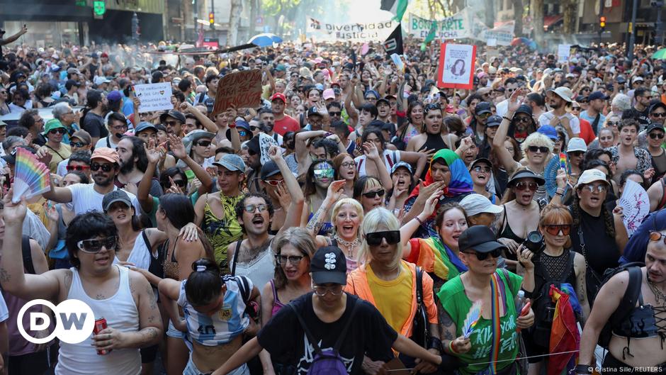 Masiva protesta contra Milei en defensa de la diversidad – DW – 02/02/2025