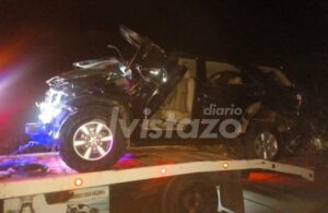 Milagro: Camioneta Fortuner quedó inservible tras volcar en la vía El Tigre - Pariaguán, pero su conductor salió ileso