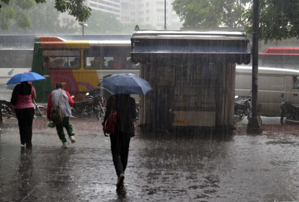 Lluvias y chubascos el nuevo pronóstico del Inameh para Venezuela este 24Feb