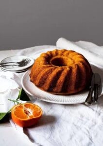 Ponqué de mandarina - estampas.com