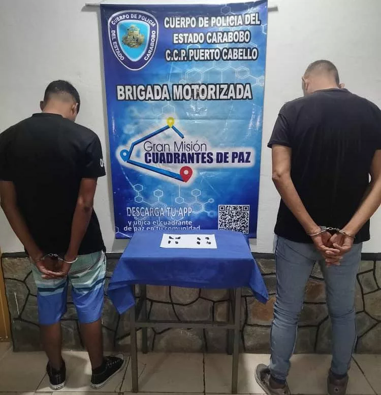 Por tenencia de droga quedaron detenidos dos valencianos