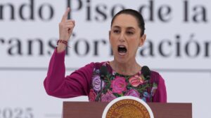 Presidenta de México ordena aranceles contra EEUU en respuesta a Trump, rechaza alianzas criminales