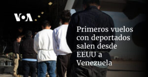 Primeros vuelos con deportados salen desde EEUU hacia Venezuela