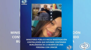 Privan de libertad a Tiktoker por burlarse de la muerte de una persona con cáncer